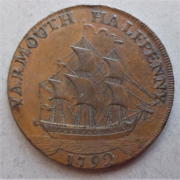 1792-Yarmouth-Halfpenny